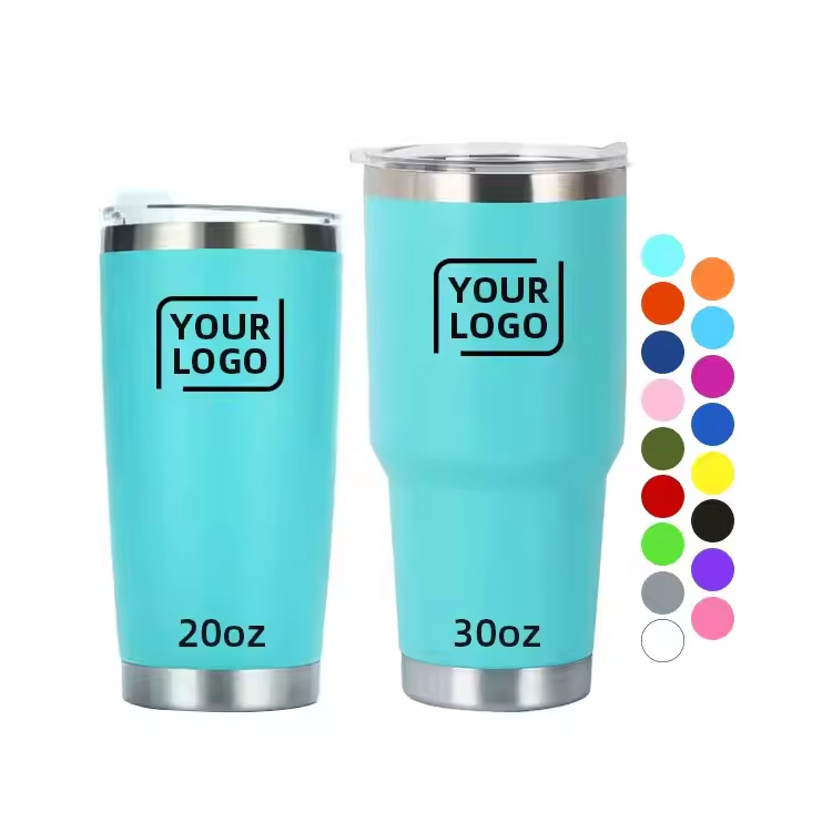 20oz 30oz topelt seina vaakum isoleeritud reisikohvikruus