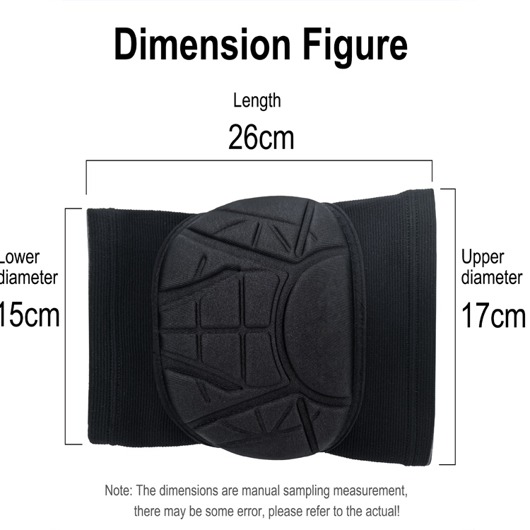 Kohandatud logoga paksud kokkupõrkevastased käsnad põlvekaitsmed