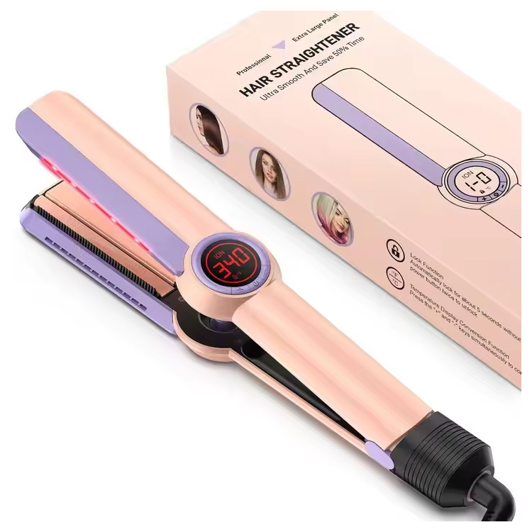 Suure jõudlusega juuksesirgendaja laiad plaadid