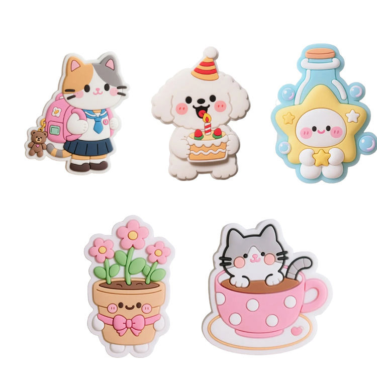 Kodukaunistamise suveniir kohandatud disainiga PVC külmkapimagnet