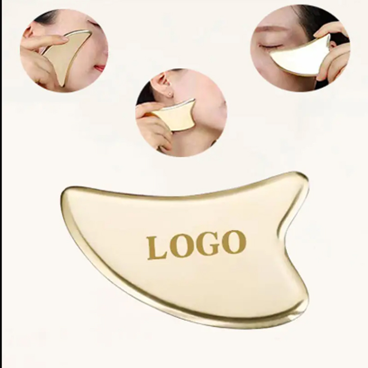 Jade näomassaaži südamekujuline massaaž nägu gua sha