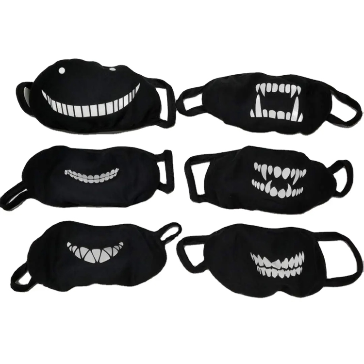 Helendavad vampiirihambad naljakad halloweeni fangs suukatted