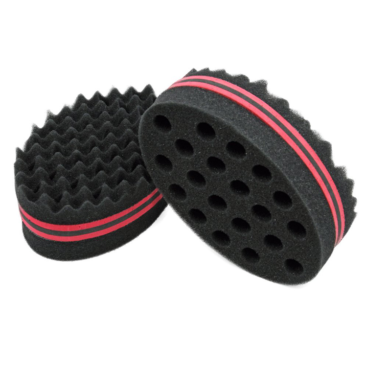 Magic Curl Barber Hair Twist Brush Brush Sponge