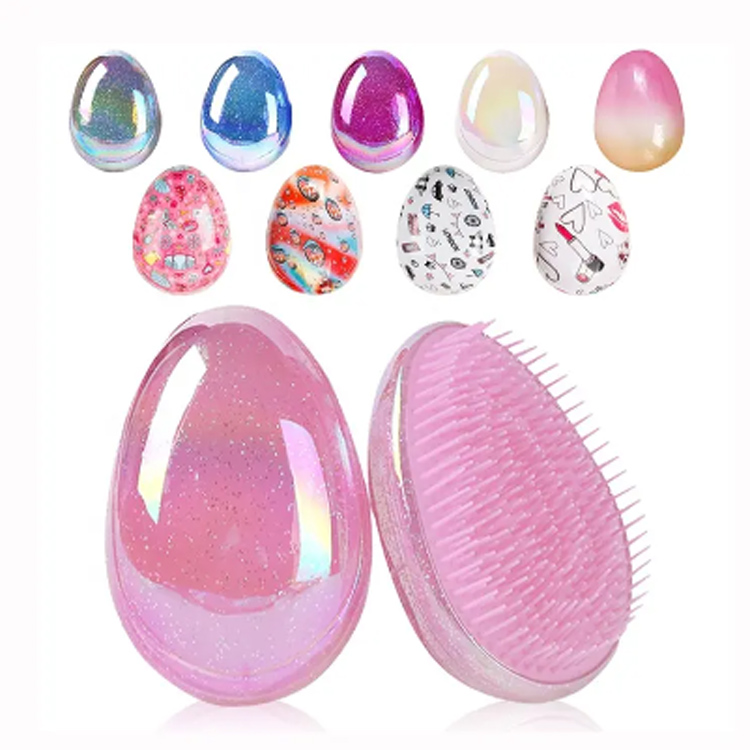 Kaasaskantav staatiline Massager Brush Salon juuksed kammid