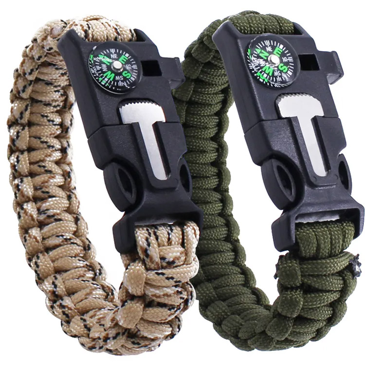 Hulgimüügi näidis ellujäämise 550 LBS Tactical Paracord käevõru